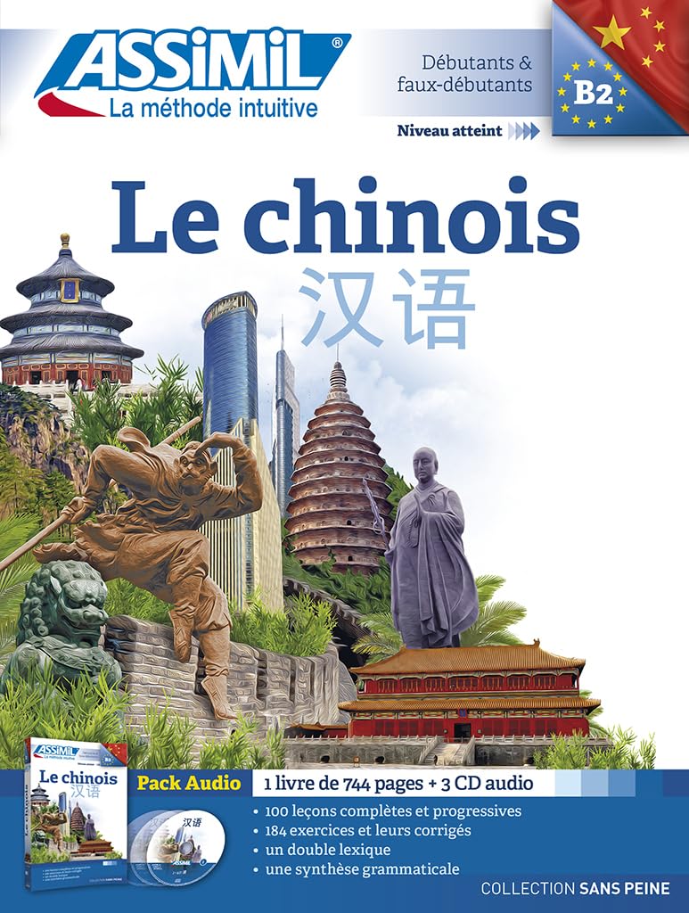 ASSIMIL LE CHINOIS (LIVRE+3CD) N.E