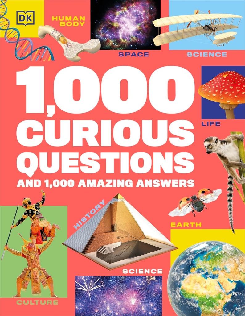 1,000 Curious Questions & 1,000 Amazing Answers (Hardback)