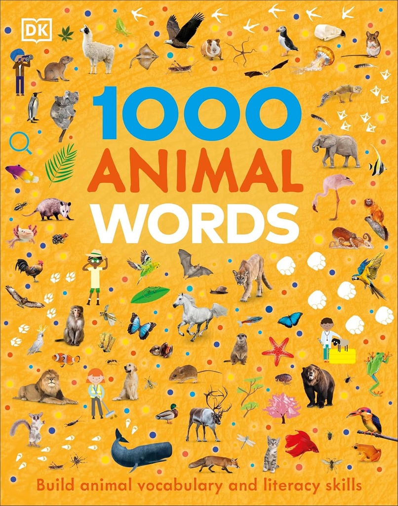 1000 Animal Words (Hardback)