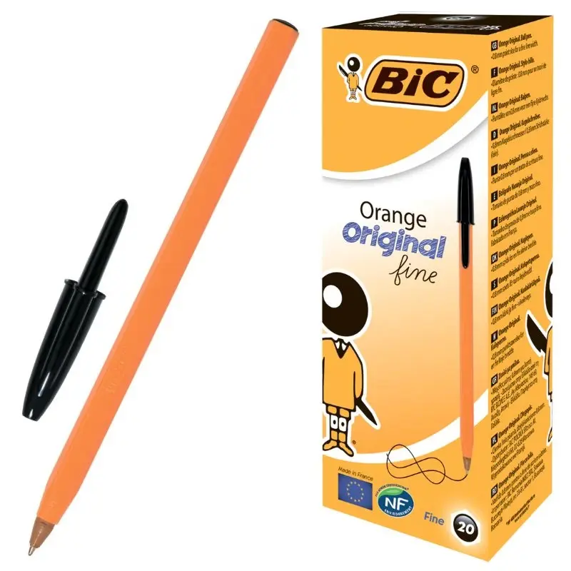 Stylo à bille Bic Pointe Fine Noir