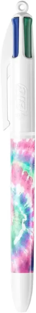 Stylo à Bille Clic 4 Couleurs Motifs Colorés Botanical Universe