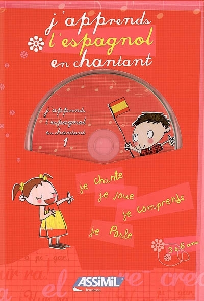 ASSIMIL J'APPRENDS L'ESPAGNOL EN CHANTANT (LIVRE+CD) N.E