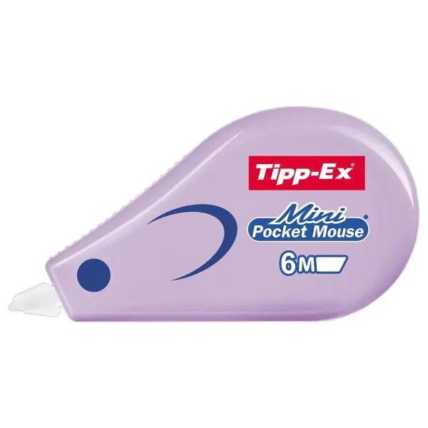 Correcteur Mini Pocket Mouse Pastel TIPP-EX 6M Mauve