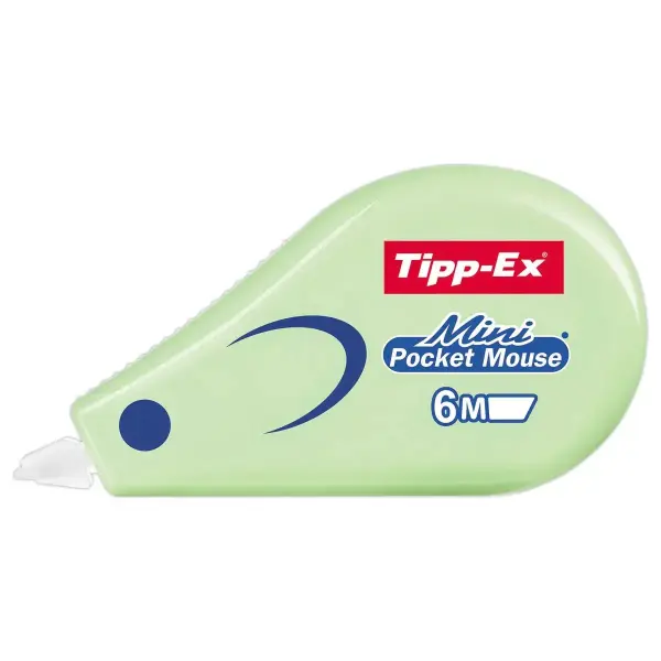 Correcteur Mini Pocket Mouse Pastel TIPP-EX 6M Vert