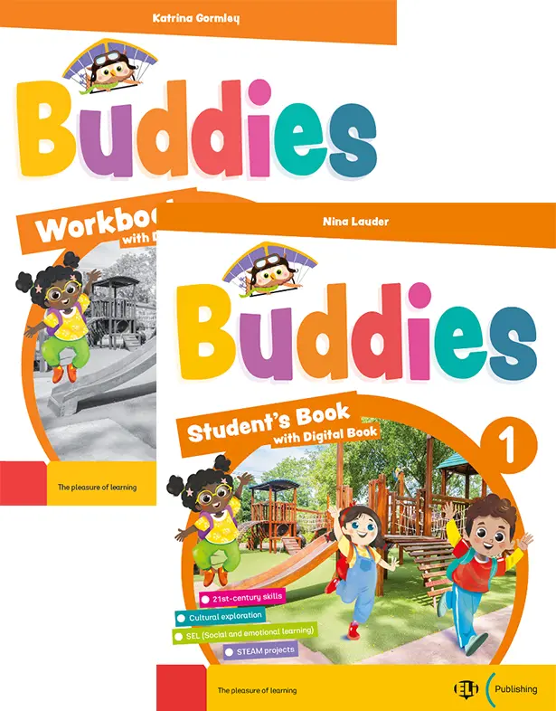 Buddies 1 Sbk, Wbk+Digital Book & Reader
