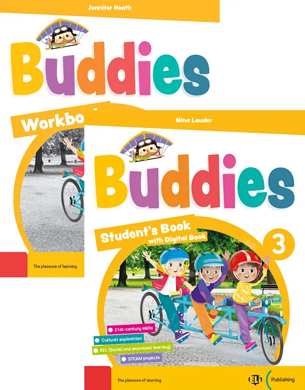 Buddies 3 Sbk, Wbk+Digital Book & Reader