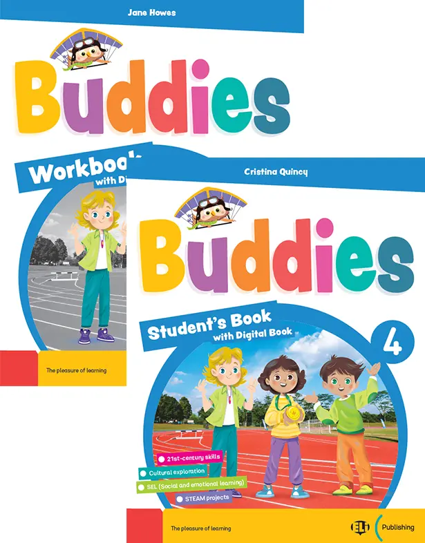Buddies 4 Sbk, Wbk+Digital Book & Reader