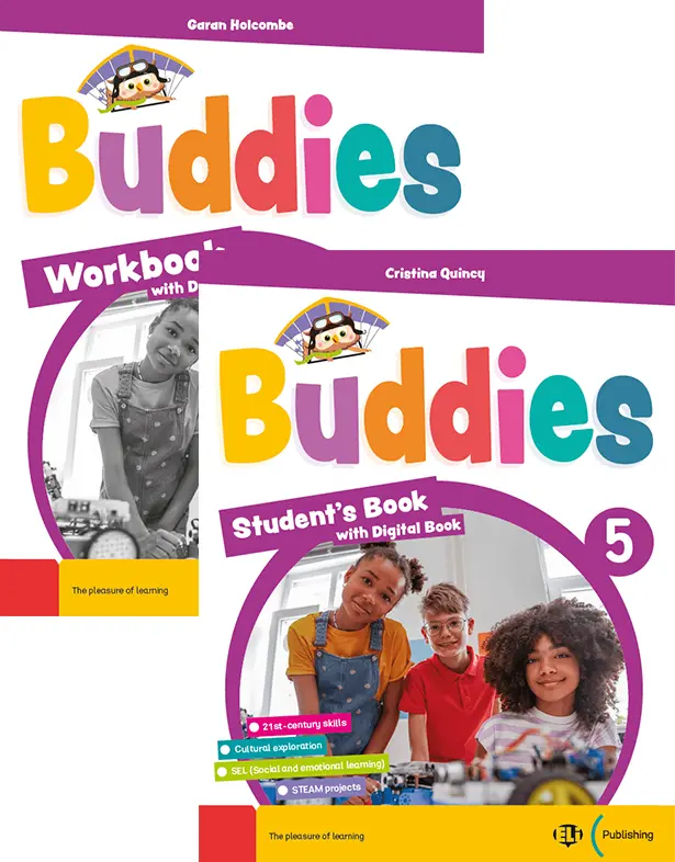 Buddies 5 Sbk, Wbk+Digital Book & Reader