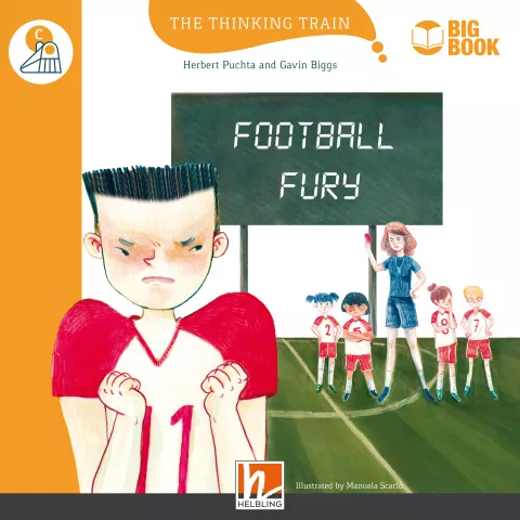 The Thinking Train Series : Football Fury (Pre A1 Starters) Big Book