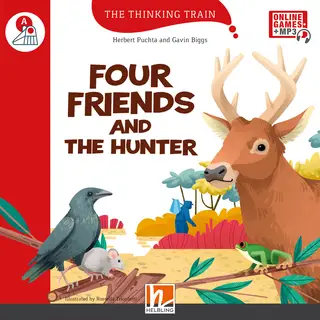 The Thinking Train Series : Four Friends & the Hunter (Pre A1 Starters) Big Book