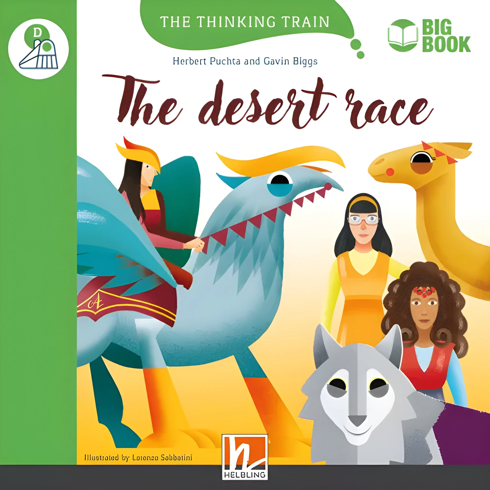The Thinking Train Series : The Desert Race  (A1 Movers) Big Book