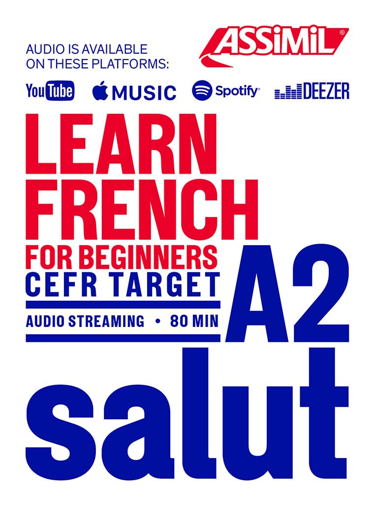 ASSIMIL LEARN FRENCH DEBUTANT (A1)-FAUX-DEBUTANT (A2) (LIVRE+AUDIO EN STREAMING)