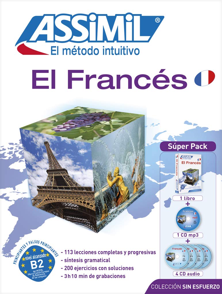 ASSIMIL EL FRANCES SIN ESFUERZO (LIVRE+4CD & MP3)