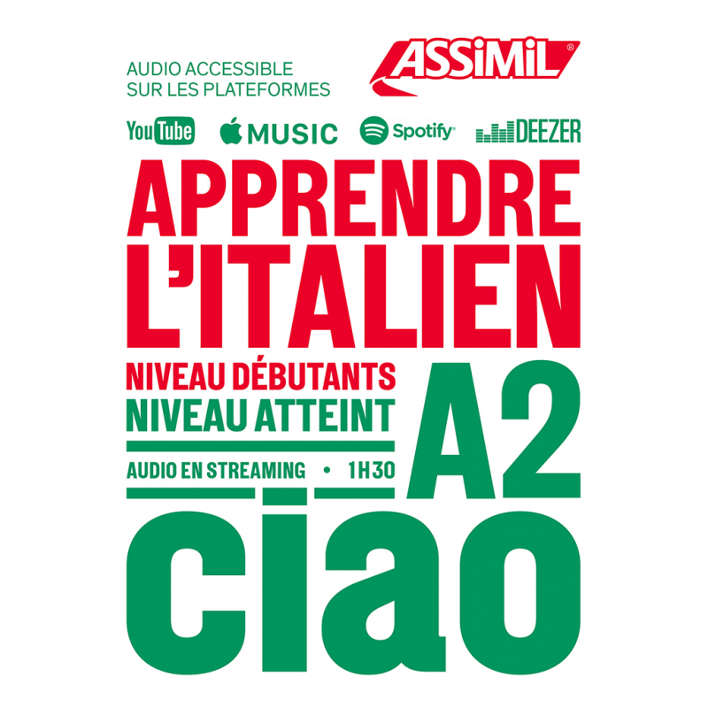ASSIMIL APPRENDRE L'ITALIEN DEBUTANT (LIVRE+AUDIO EN STREAMING)