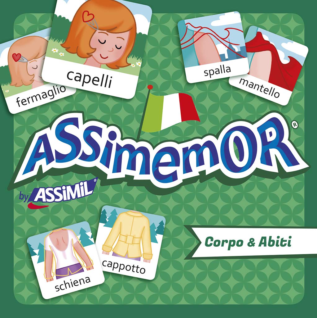 ASSIMIL ASSIMEMOR CORPO & ABITI (COFFRET DE 64 CARTES)