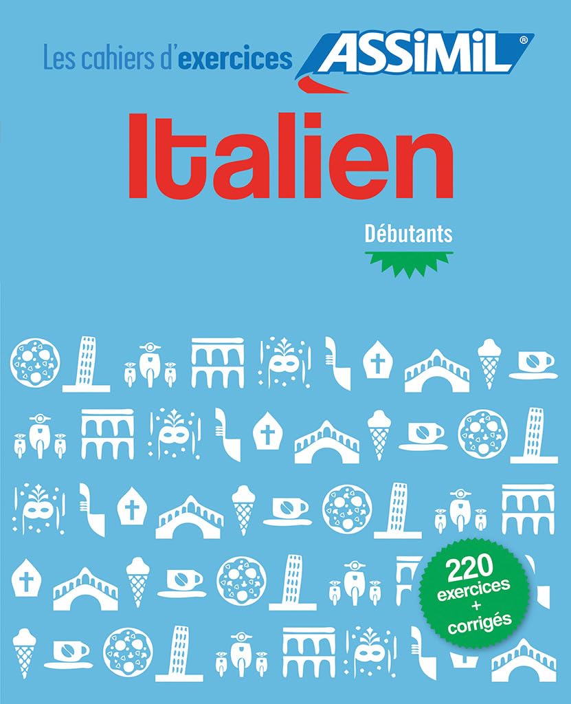ASSIMIL LES CAHIERS D'EXERCICES ITALIEN DEBUTANT (LIVRE)
