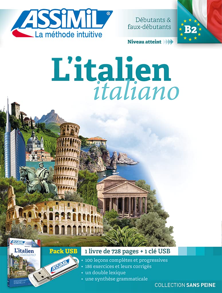 ASSIMIL L'ITALIEN (LIVRE+CLE USB)