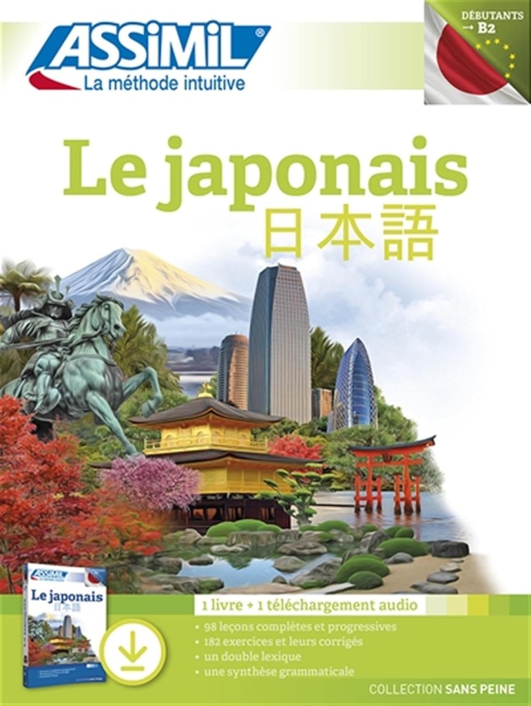 ASSIMIL LE JAPONAIS (LIVRE+FICHIERS MP3 EN TELECHARGEMENT)