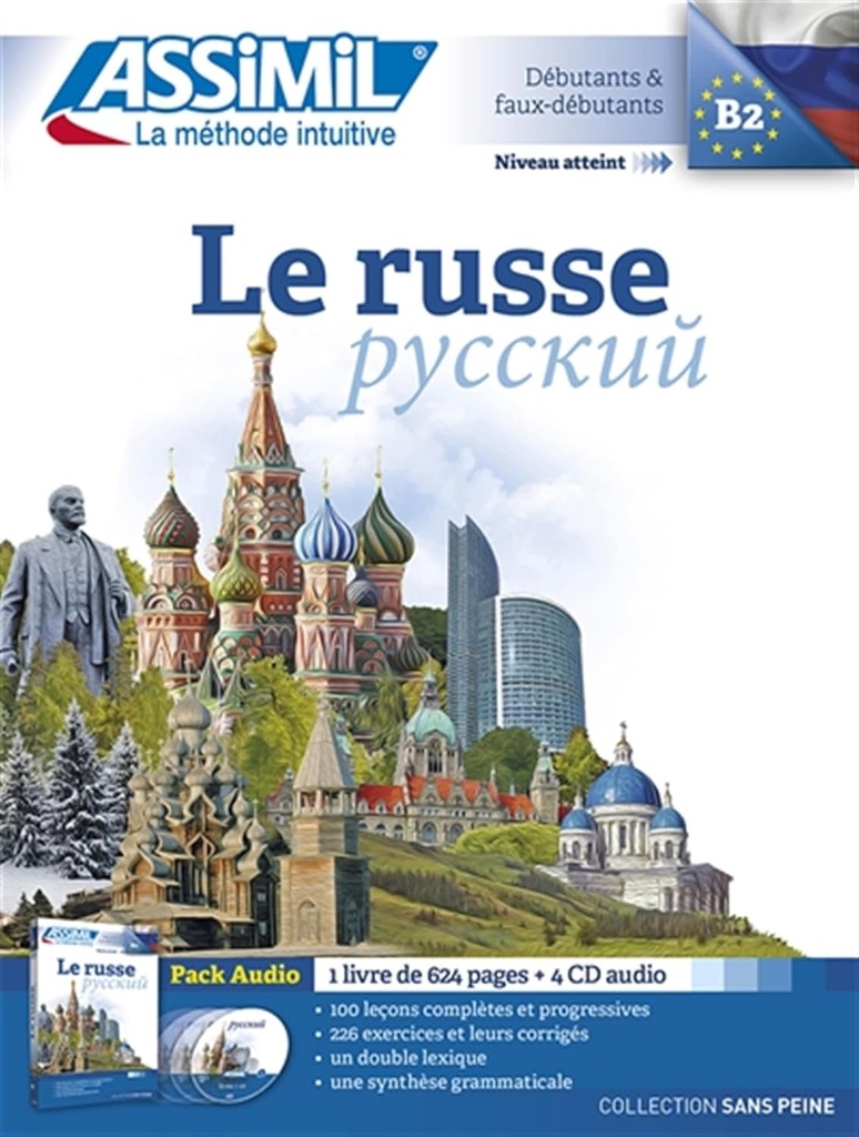 ASSIMIL LE RUSSE (LIVRE +4CD) N.E