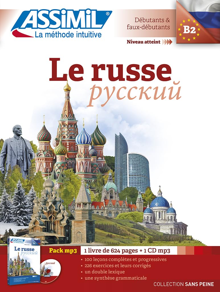 ASSIMIL LE RUSSE (LIVRE+CD MP3) N.E