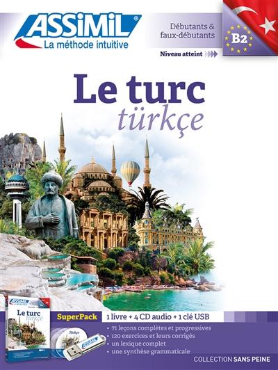 ASSIMIL LE TURC (LIVRE+4 CD+CLE USB)