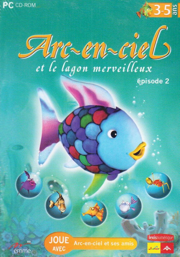 ARC EN CIEL & LE LAGON MERVEILLEUX CD-ROM  (+3ANS)