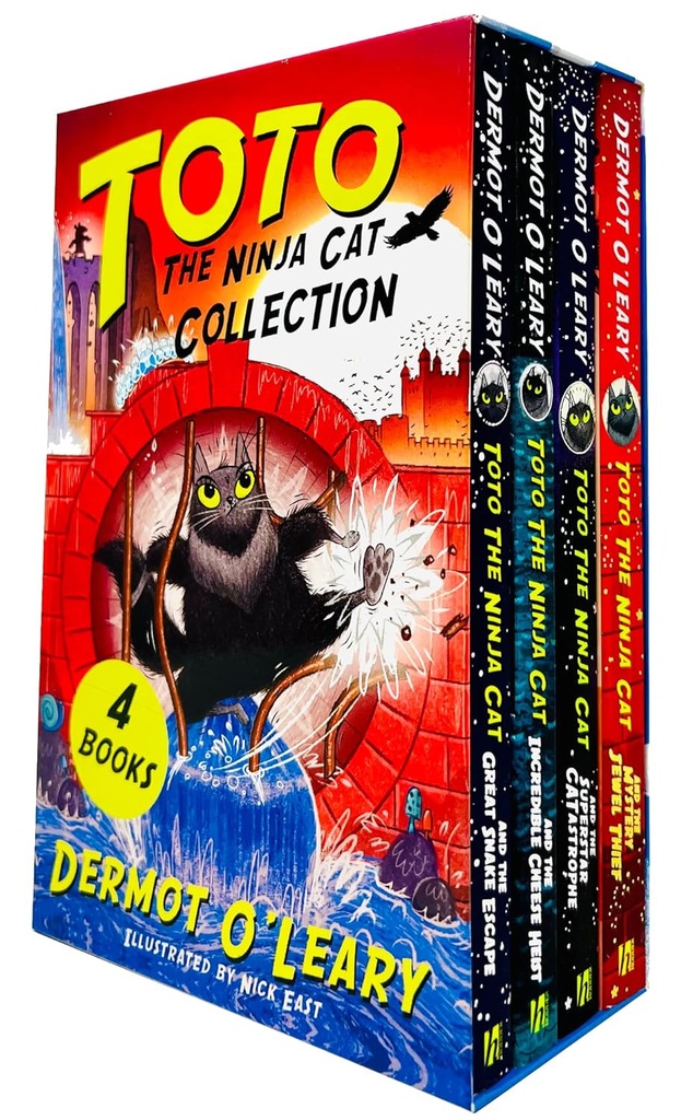 Toto the Ninja Cat Series Box Set (4 Books)