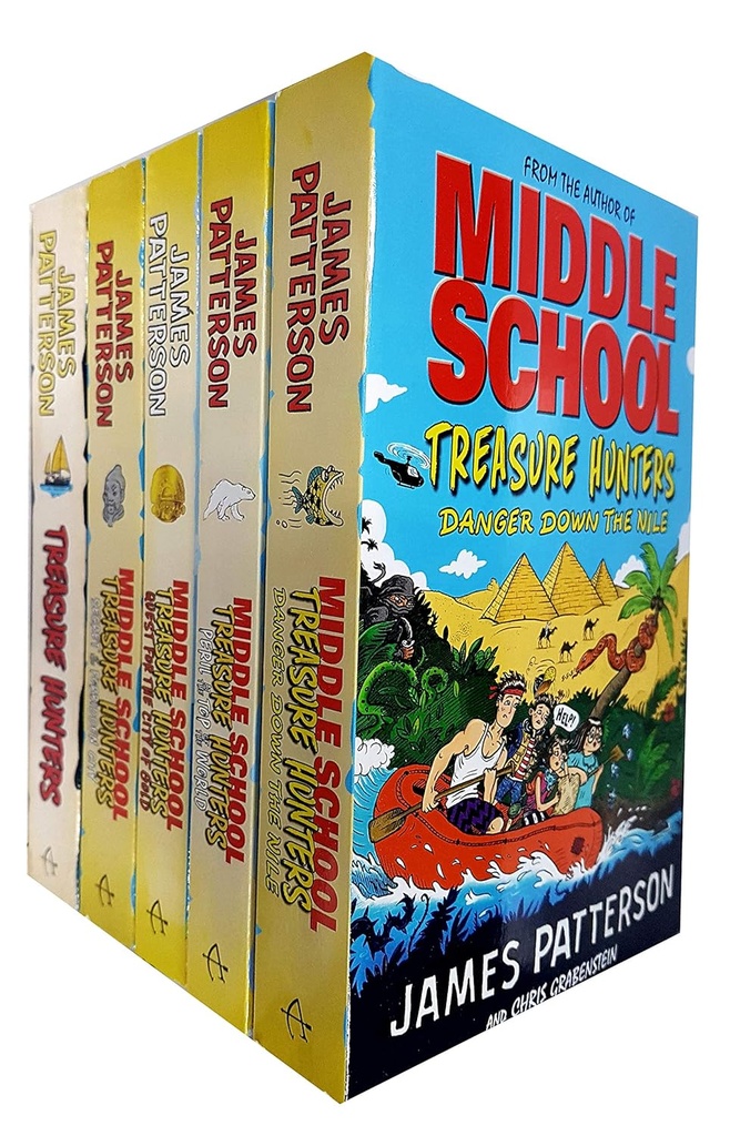 Middle School Treasure Hunters Series Box Set (5 Books)
