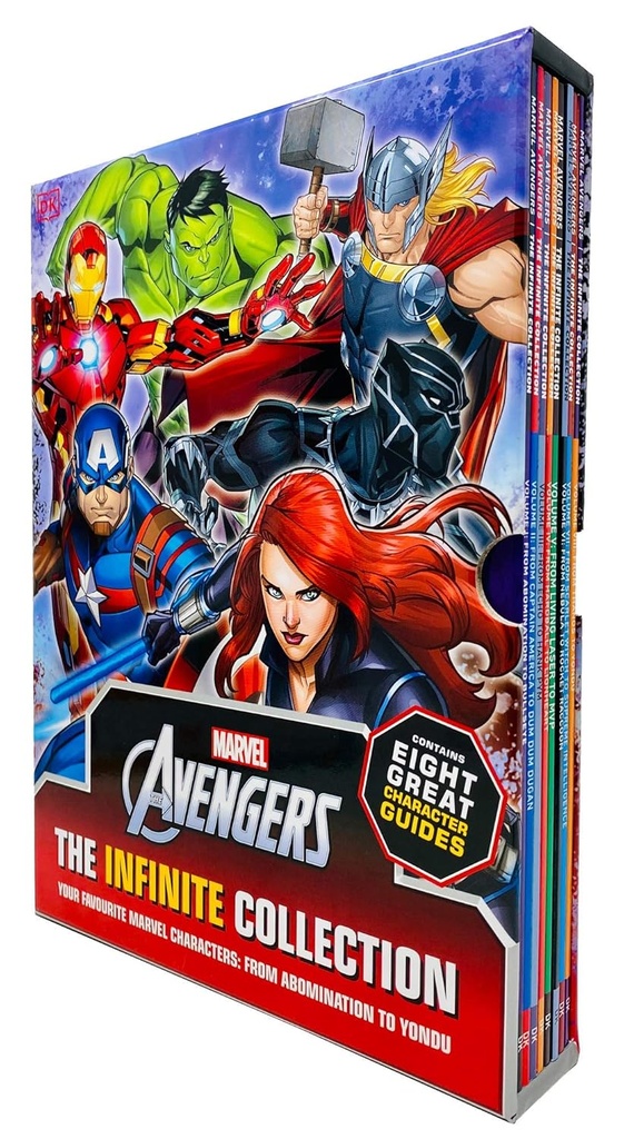 Marvel the Avengers: The Infinite Collection Box Set (8 Books)