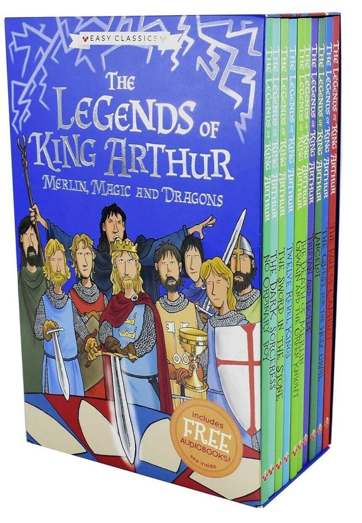 The Legends of King Arthur Series Box Set (10 Books)