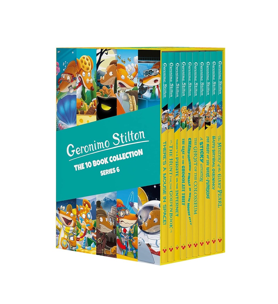 Geronimo Stilton Series Box Set (10 Books)