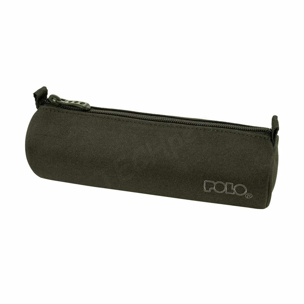Trousse Polo Ronde 1 Compartiment Gris Foncé