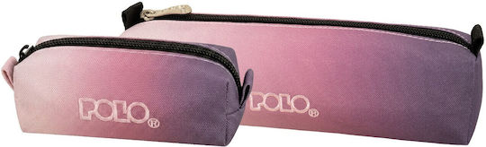 Trousse Polo Wallet 1 Compartiment Rose- Violet Dégradé