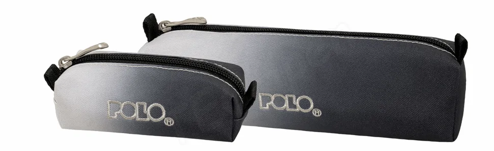 Trousse Polo Wallet 1 Compartiment Gris- Bleu Dégradé