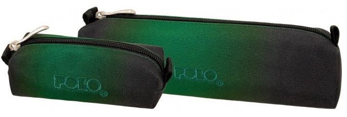 Trousse Polo Wallet 1 Compartiment Vert- Noir Dégradé