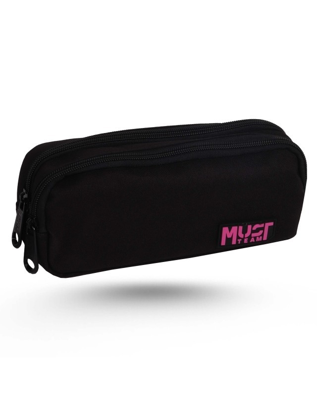 Trousse 2 Poches Rectangulaire Must Team Noir