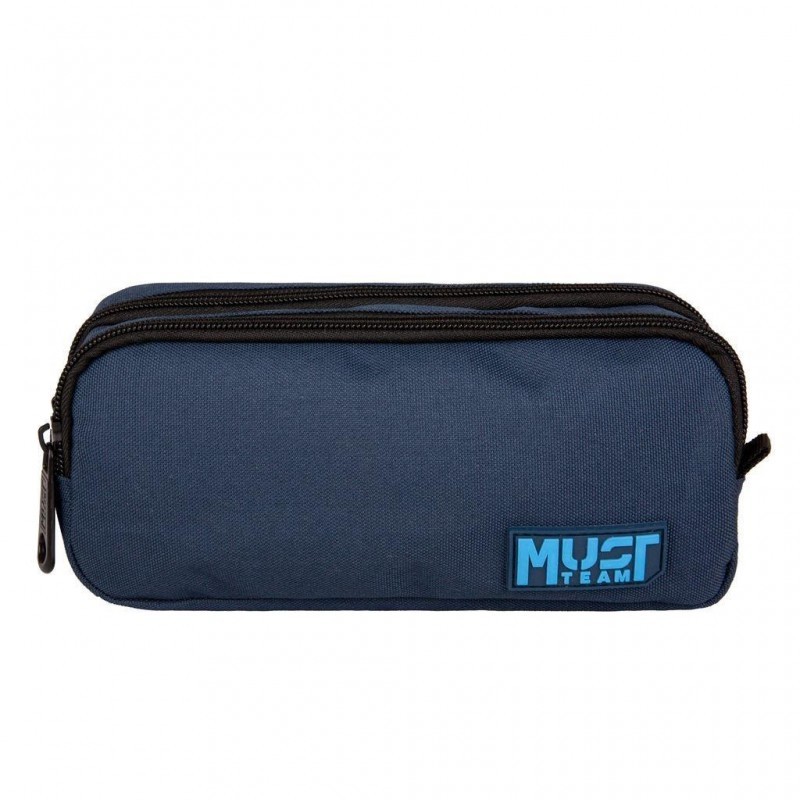 Trousse 2 Poches Rectangulaire Must Team Bleu Foncé