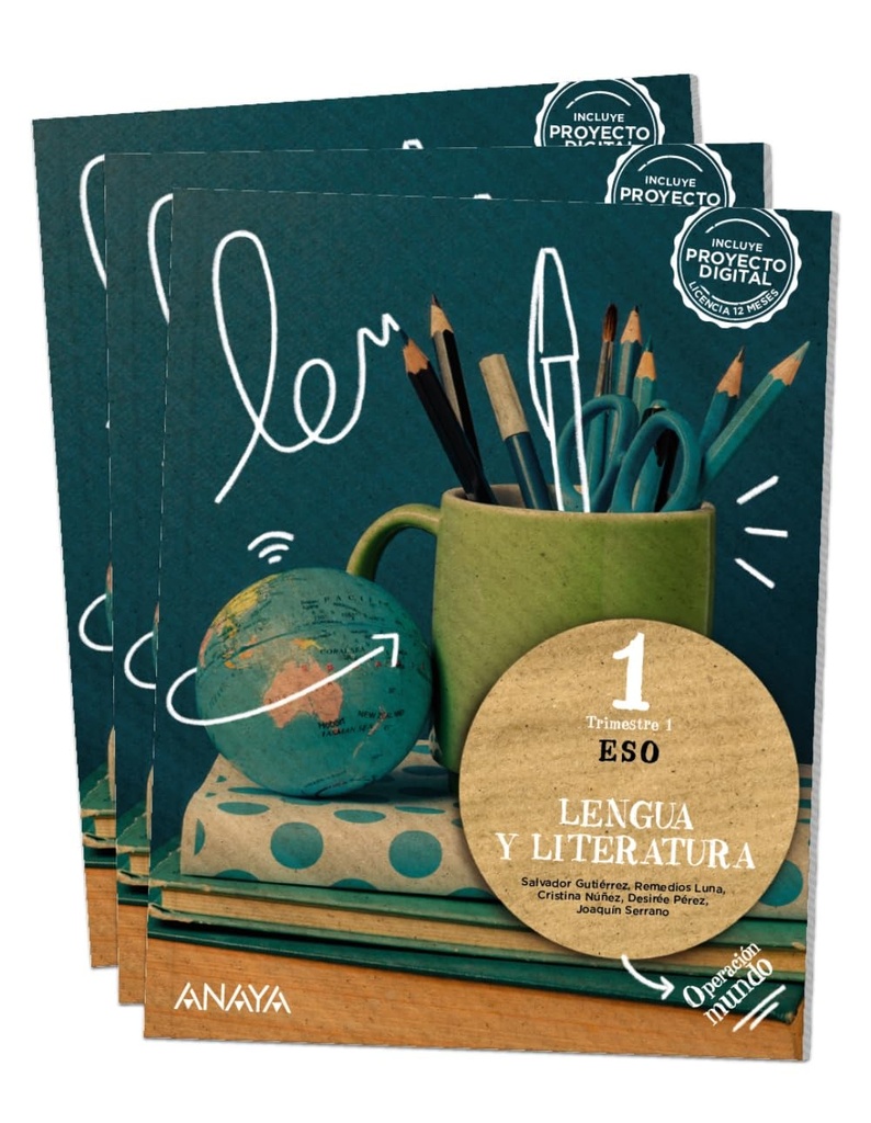 LENGUA Y LITERATURA 1  (OPERACION MUNDO)