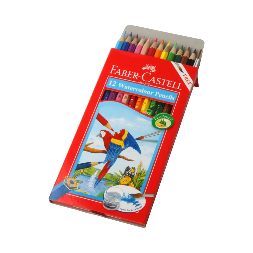 Crayons Couleur Aquarelles 12 Pcs Faber Castel