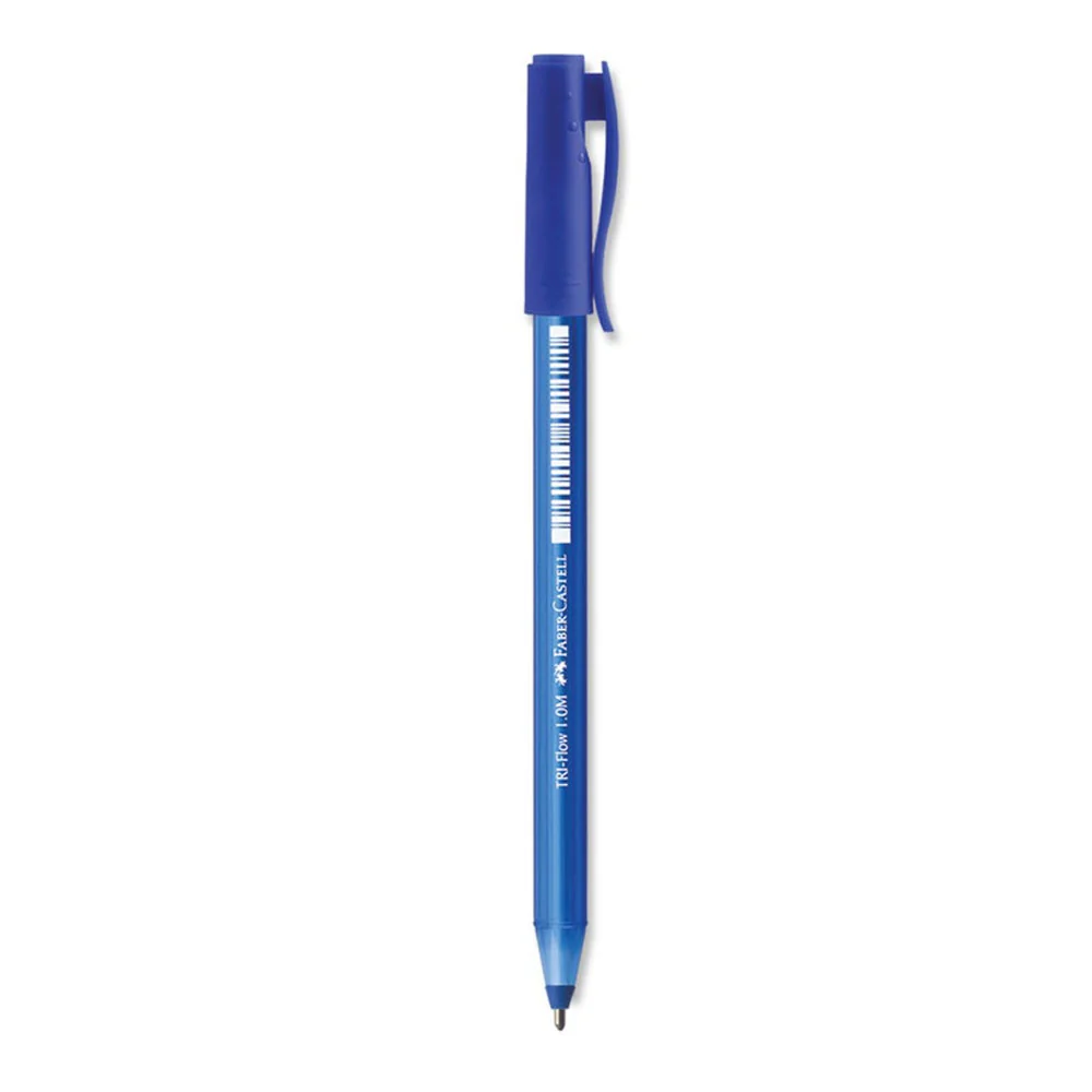 Stylo à Bille Tri Flow 1mm Bleu Faber Castel