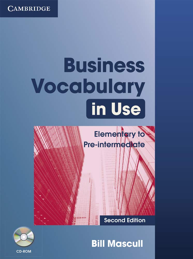 BUSINESS VOCABULARY IN USE ELEMENTARY TO PRE-INTERM+KEY & CD-ROM (2ND ED)