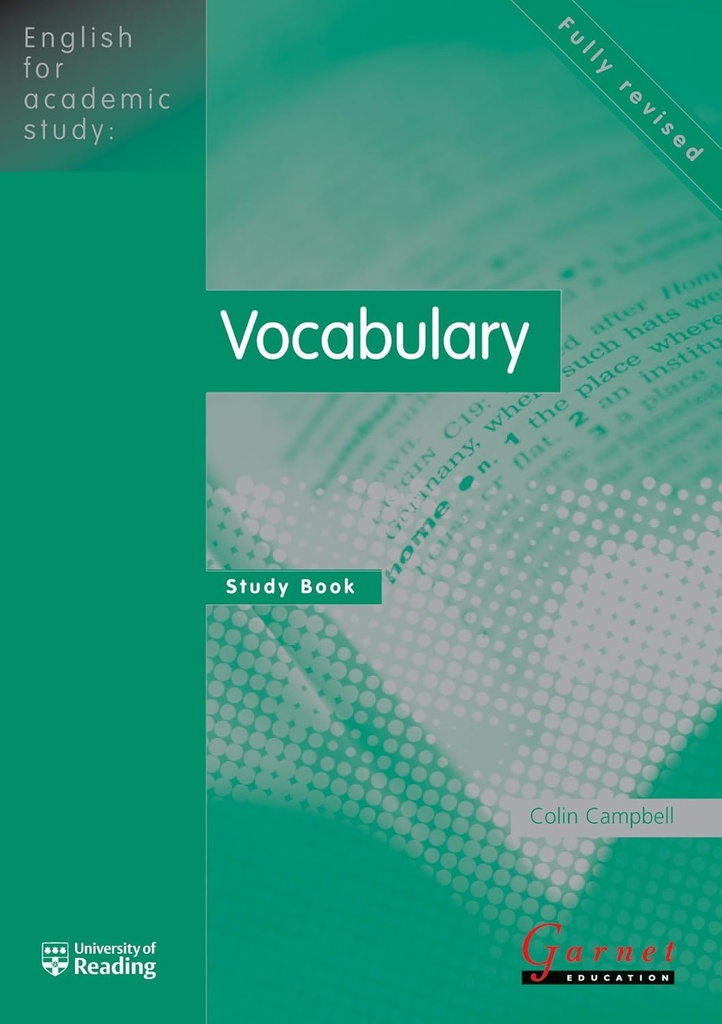 ENGLISH FOR ACADEMIC STUDY VOCABULARY CBK