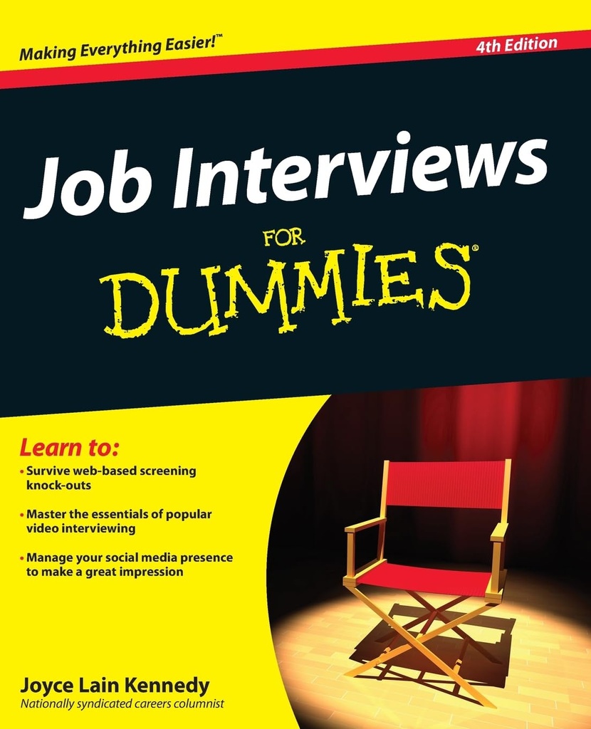 JOB INTERVIEWS FOR DUMMIES (4TH ED)