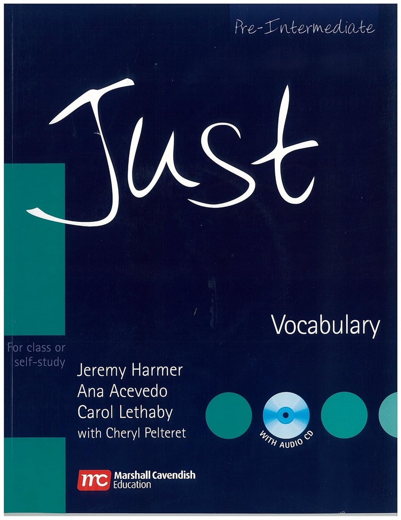 JUST VOCABULARY PRE-INTERMEDIATE + CD