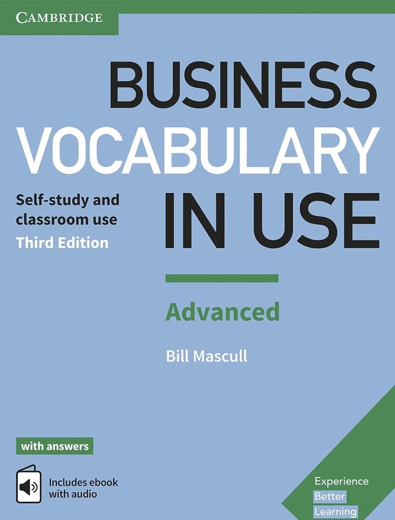 BUSINESS VOCABULARY IN USE ADVANCED+KEY & ENHANCED EBOOK (3RD ED)