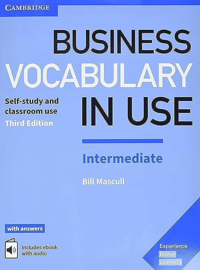 BUSINESS VOCABULARY IN USE INTERMEDIATE+KEY & ENHANCED EBOOK (3RD ED)