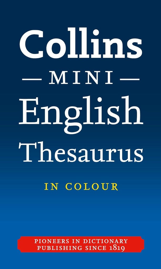 COLLINS MINI THESAURUS (N.E)