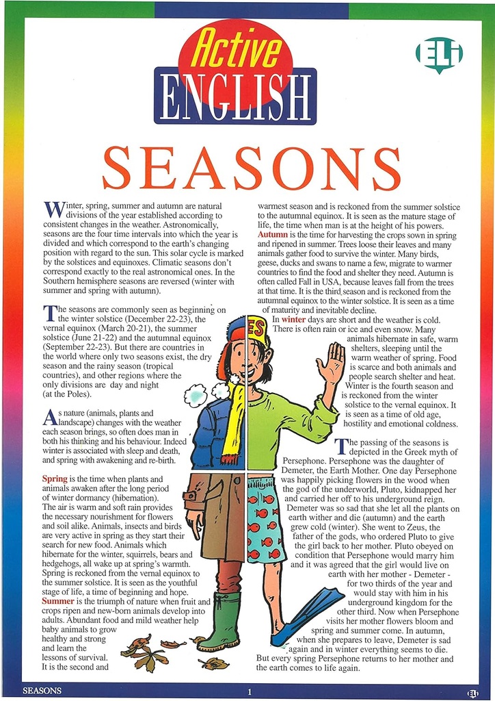ACTIVE ENGLISH SEASONS