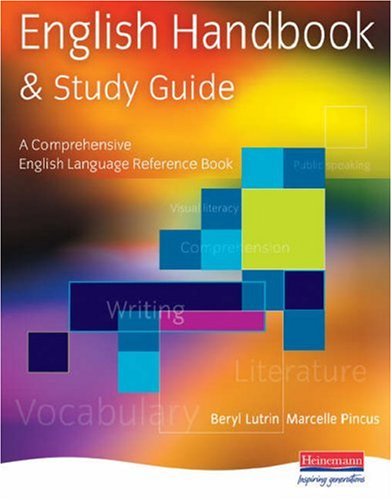 ENGLISH HANDBOOK & STUDY GUIDE