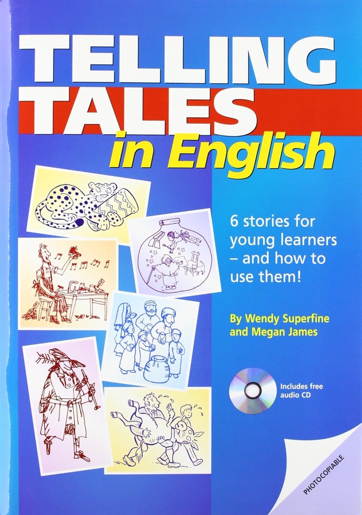 TELLING TALES IN ENGLISH PHOTOCOPIABLE+CD